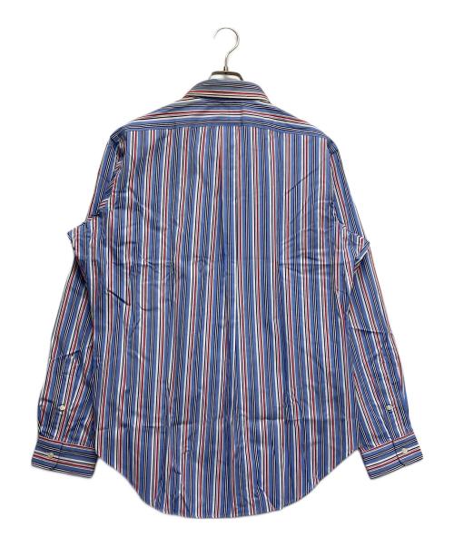 RALPH LAUREN（ラルフローレン）RALPH LAUREN (ラルフローレン) ボタンダウンシャツ レッド×ブルー サイズ:Lの古着・服飾アイテム