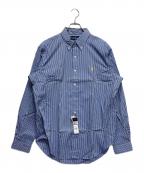 RALPH LAURENラルフローレン）の古着「ボタンダウンシャツ」｜イエロー×ブルー