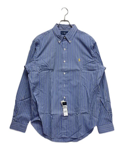 RALPH LAUREN（ラルフローレン）RALPH LAUREN (ラルフローレン) ボタンダウンシャツ イエロー×ブルー サイズ:Lの古着・服飾アイテム