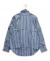 POLO RALPH LAUREN (ポロ・ラルフローレン) ロングスリーブシャツ ホワイト×ブルー サイズ:L：5000円