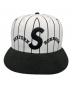 Supreme (シュプリーム) New Era (ニューエラ) Homerun S logoキャップ ブラック：7000円