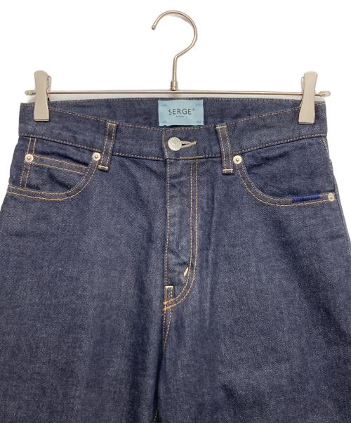 SERGE de bleu（サージ デ ブルー）SERGE de bleu (サージ デ ブルー) BARREL-デニムパンツ インディゴ サイズ:無しの古着・服飾アイテム