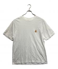 maison kitsune（メゾンキツネ）の古着「SPEEDY FOX PATC Ｔシャツ」｜ホワイト