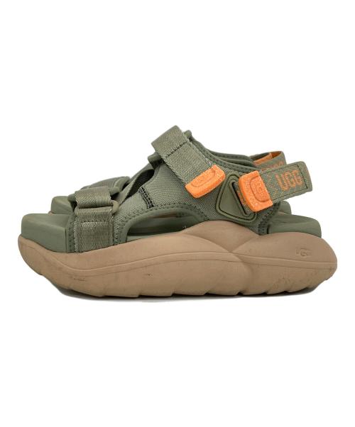 UGG（アグ）UGG (アグ) LA ALTO CROSS STRAP KHAKI グリーン サイズ:23の古着・服飾アイテム