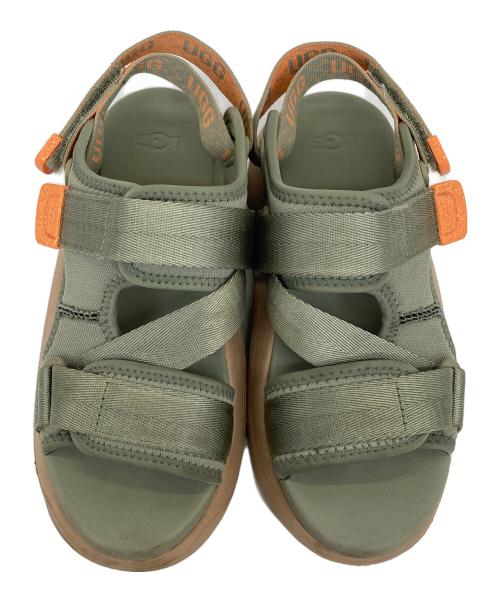 UGG（アグ）UGG (アグ) LA ALTO CROSS STRAP KHAKI グリーン サイズ:23の古着・服飾アイテム