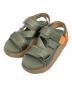 UGG（アグ）の古着「LA ALTO CROSS STRAP KHAKI」｜グリーン