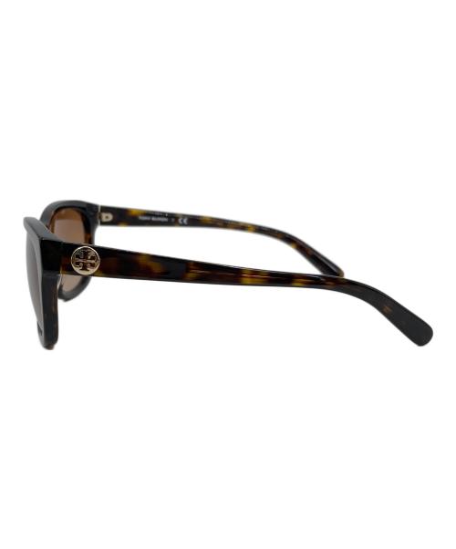 TORY BURCH（トリーバーチ）TORY BURCH (トリーバーチ) ベッコウウェリントンサングラス ブラウン サイズ:54□18の古着・服飾アイテム