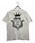 stussy (ステューシー) CROWN-WREATH ロロゴプリントTシャツ ホワイト サイズ:L：8000円