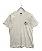 stussyステューシー）の古着「International プリントTシャツ」｜ホワイト