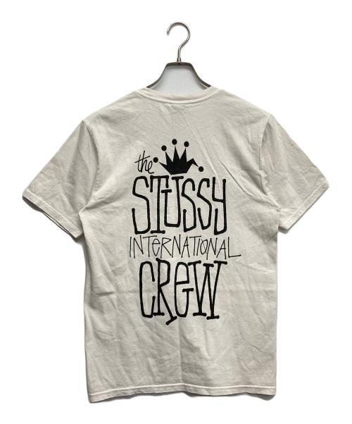 stussy（ステューシー）stussy (ステューシー) International プリントTシャツ ホワイト サイズ:Sの古着・服飾アイテム