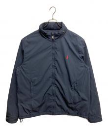 POLO RALPH LAUREN（ポロ・ラルフローレン）の古着「中綿スイングトップ」｜ネイビー