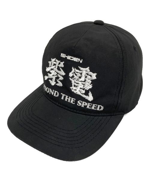 SHIDEN（シデン）SHIDEN (シデン) RACING CAP POLY TAFFETA ブラックの古着・服飾アイテム