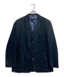 BROOKS BROTHERS（ブルックスブラザーズ）の古着「3B ピーチスキンテーラードジャケット」｜ネイビー