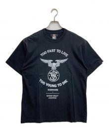 SVG NEIGHTBORHOOD（エスブイジー ネイバーフッド）の古着「プリントTシャツ」｜ブラック