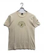 stussyステューシー）の古着「EXPLORER Tシャツ」｜ベージュ