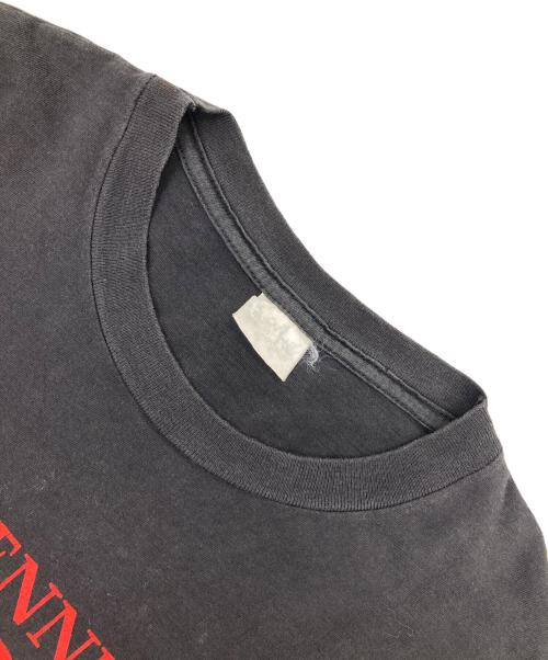 古着（フルギ）古着 (フルギ) バンドプリントTシャツ ブラック サイズ:印字薄れの古着・服飾アイテム