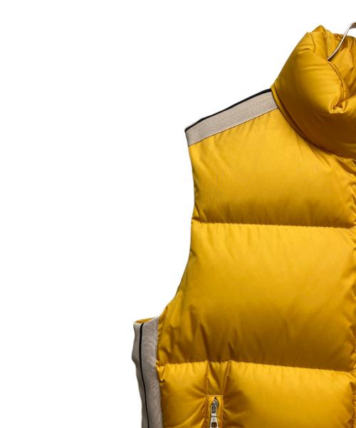 MONCLER（モンクレール）MONCLER (モンクレール) Palm Angels (パーム エンジェルス) RODMAN ロッドマン ダウンベスト イエロー サイズ:1の古着・服飾アイテム