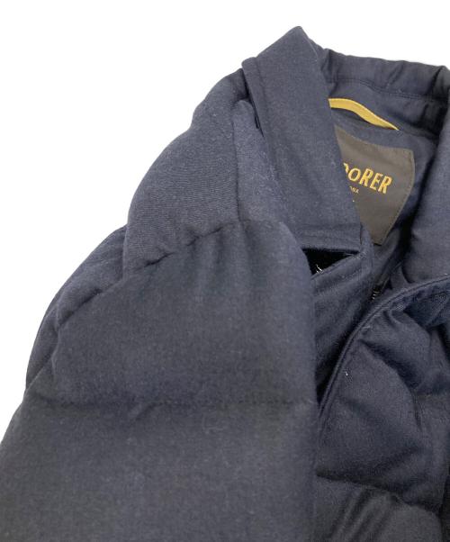 MOORER（ムーレー）MOORER (ムーレー) MANTERO-L ダウンジャケット ネイビー サイズ:46の古着・服飾アイテム