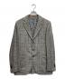 ISAIA（イザイア）の古着「3Bウールシルクテーラードジャケット」｜グレー