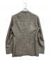 ISAIA (イザイア) 3Bウールシルクテーラードジャケット グレー サイズ:44：18000円