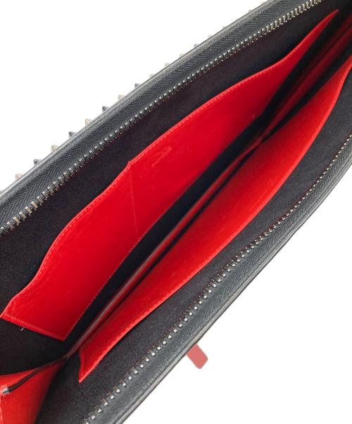 Christian Louboutin（クリスチャン・ルブタン）Christian Louboutin (クリスチャン・ルブタン) レザーハンドルスパイクトートバッグ シルバーの古着・服飾アイテム