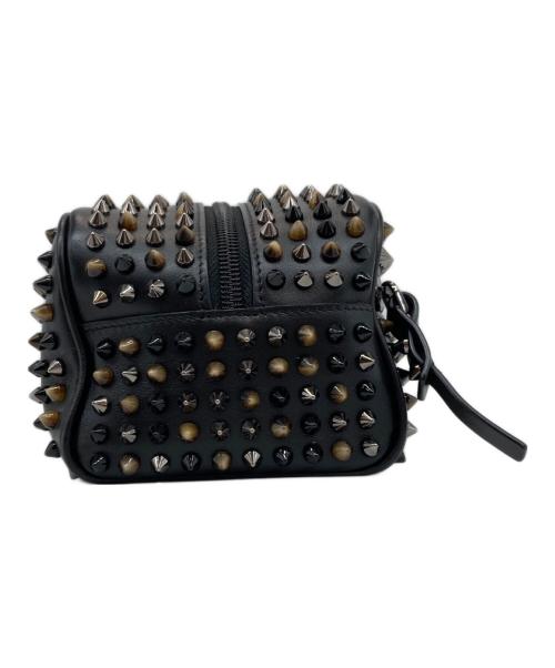 Christian Louboutin（クリスチャン・ルブタン）Christian Louboutin (クリスチャン・ルブタン) ブラスターパネトーネスパイクバッグ ブラックの古着・服飾アイテム