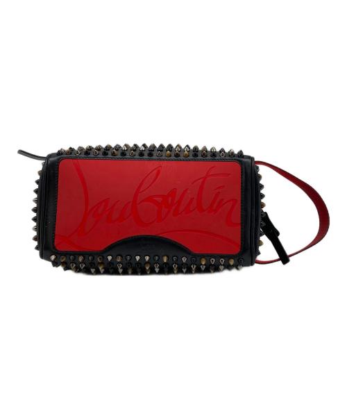 Christian Louboutin（クリスチャン・ルブタン）Christian Louboutin (クリスチャン・ルブタン) ブラスターパネトーネスパイクバッグ ブラックの古着・服飾アイテム