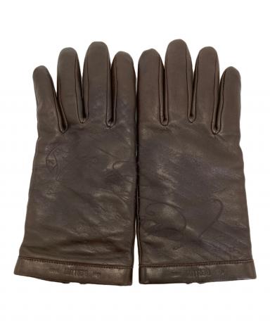 中古・古着通販】Berluti (ベルルッティ) ラムレザーグローブ ブラウン