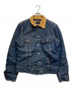 LEEリー）の古着「50ｓ復刻 101-LJ STORMRIDER デニムジャケット」｜ネイビー