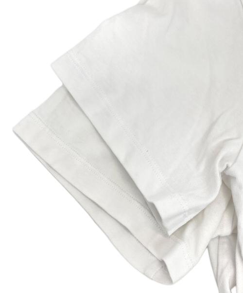 MSGM（エムエスジーエム）MSGM (エムエスジーエム) ロゴＴシャツ ホワイト サイズ:XSの古着・服飾アイテム
