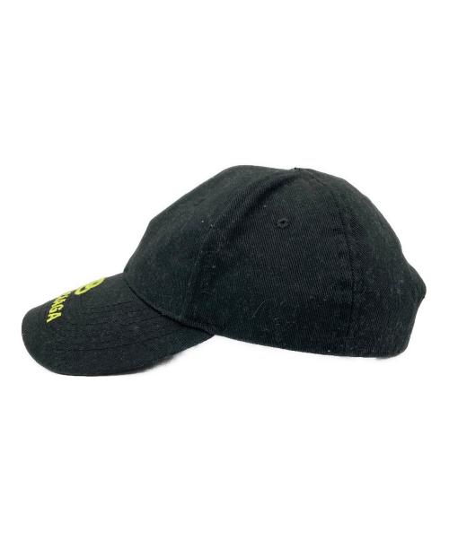 BALENCIAGA（バレンシアガ）BALENCIAGA (バレンシアガ) BBロゴキャップ ブラックの古着・服飾アイテム