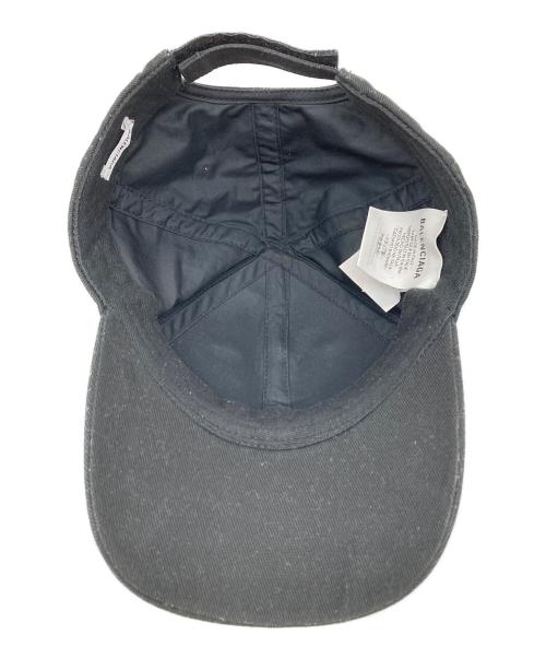 BALENCIAGA（バレンシアガ）BALENCIAGA (バレンシアガ) BBロゴキャップ ブラックの古着・服飾アイテム