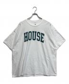 is-nessイズネス）の古着「HOUSE T-SHIRT」｜ホワイト