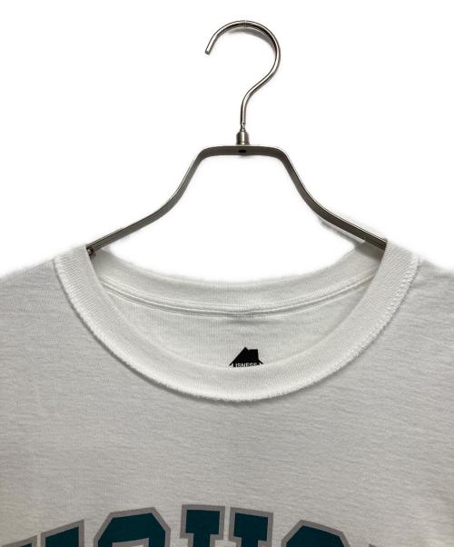 is-ness（イズネス）is-ness (イズネス) HOUSE T-SHIRT ホワイト サイズ:Fの古着・服飾アイテム