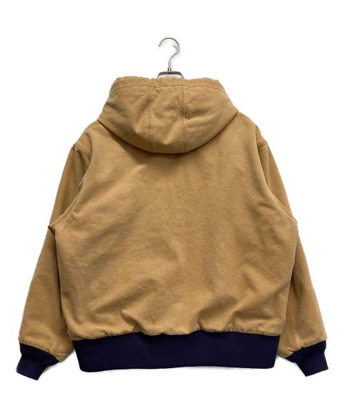 Needles（ニードルズ）Needles (ニードルズ) Zipped Work Hoody-16oz Cotton Canvas ブラウン サイズ:XSの古着・服飾アイテム