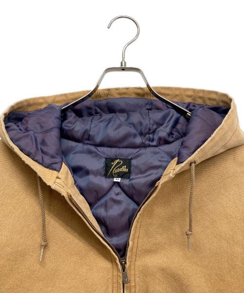 Needles（ニードルズ）Needles (ニードルズ) Zipped Work Hoody-16oz Cotton Canvas ブラウン サイズ:XSの古着・服飾アイテム