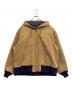 Needles（ニードルズ）の古着「Zipped Work Hoody-16oz Cotton Canvas」｜ブラウン