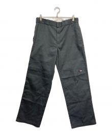 Dickies（ディッキーズ）の古着「ダブルニーワークパンツ」｜グレー