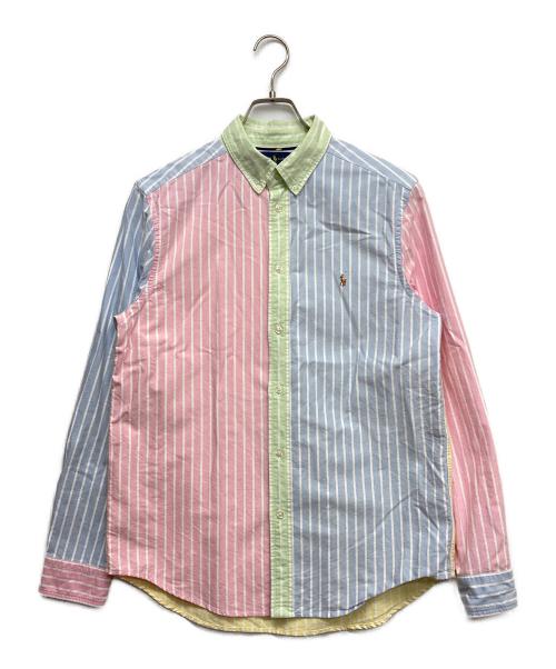 POLO RALPH LAUREN（ポロ・ラルフローレン）POLO RALPH LAUREN (ポロ・ラルフローレン) クレイジーパターンボタンダウンシャツ マルチカラー サイズ:XLの古着・服飾アイテム