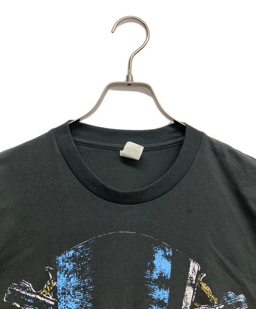bunny rabbit（バニー ラビット）bunny rabbit (バニー ラビット) バンドプリントTシャツ ブラック サイズ:Lの古着・服飾アイテム