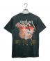 bunny rabbit (バニー ラビット) バンドプリントTシャツ ブラック サイズ:L：5000円