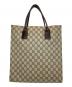 GUCCI (グッチ) GGスプリームトートバッグ ブラウン：32000円