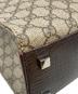 中古・古着 GUCCI (グッチ) GGスプリームトートバッグ ブラウン：32000円