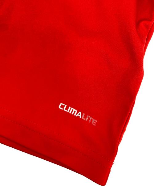 adidas（アディダス）adidas (アディダス) ゲームシャツ レッド サイズ:Mの古着・服飾アイテム