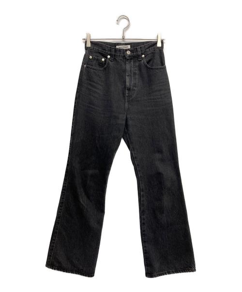 MACPHEE（マカフィー）MACPHEE (マカフィー) コットンブラックデニム ブーツカットパンツ ブラック サイズ:W32の古着・服飾アイテム
