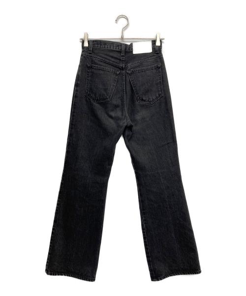 MACPHEE（マカフィー）MACPHEE (マカフィー) コットンブラックデニム ブーツカットパンツ ブラック サイズ:W32の古着・服飾アイテム