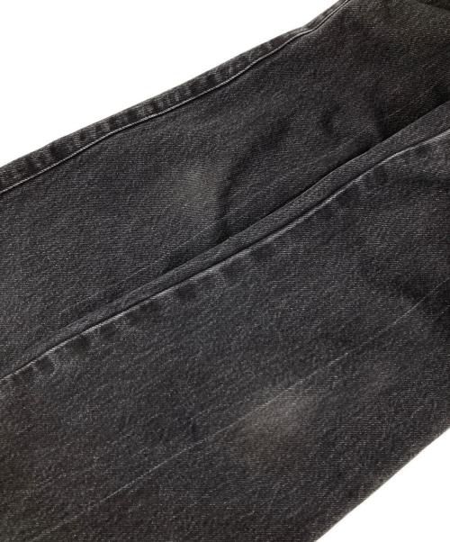 MACPHEE（マカフィー）MACPHEE (マカフィー) コットンブラックデニム ブーツカットパンツ ブラック サイズ:W32の古着・服飾アイテム