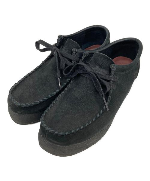 CLARKS（クラークス）CLARKS (クラークス) Wallacraft Lo ブラック サイズ:24の古着・服飾アイテム
