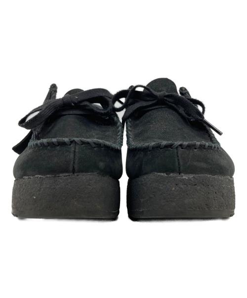 CLARKS（クラークス）CLARKS (クラークス) Wallacraft Lo ブラック サイズ:24の古着・服飾アイテム
