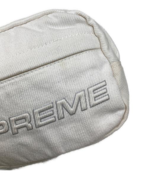 SUPREME（シュプリーム）Supreme (シュプリーム) Denim Mini Shoulder Bag ホワイトの古着・服飾アイテム
